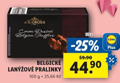 BELGICK LANݎOV PRALINKY