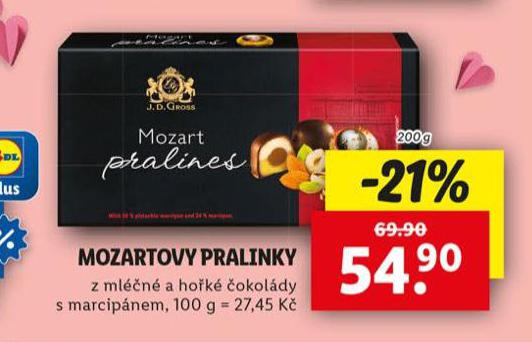 MOZARTOVY PRALINKY