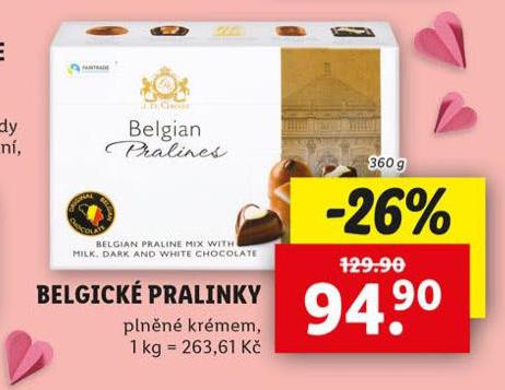 BELGICK PRALINKY
