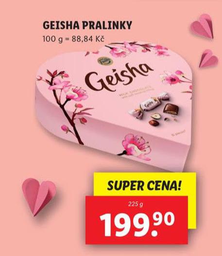 GEISHA PRALINKY