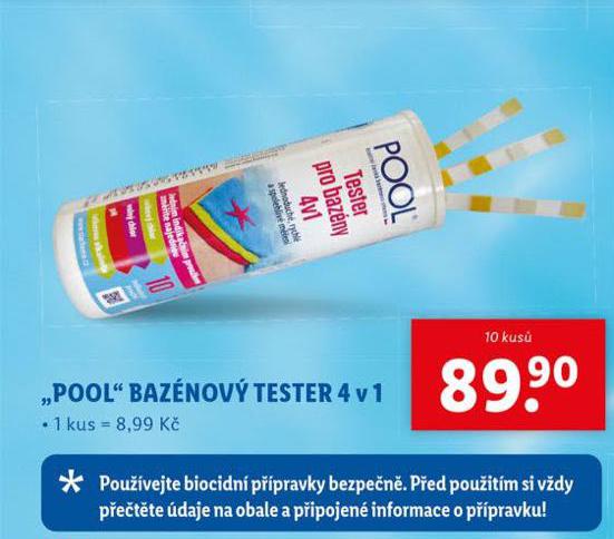 POOL BAZNOV TESTER 4 V 1