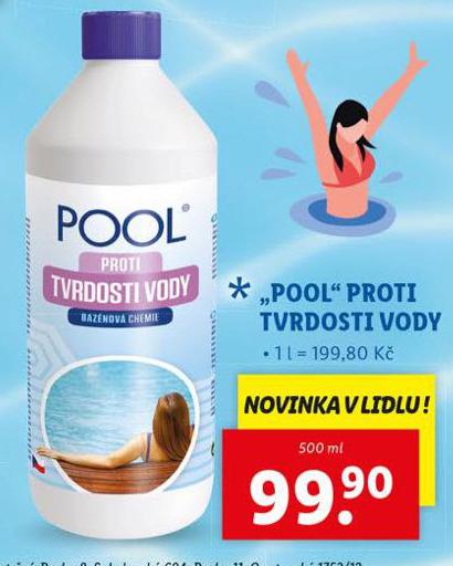 POOL PROTI TVRDOSTI VODY