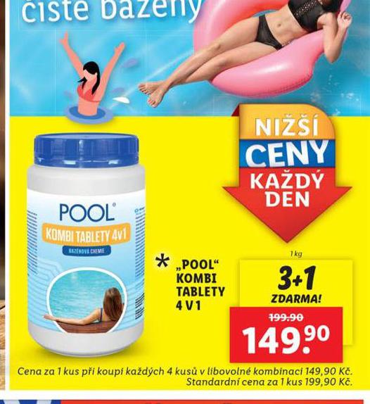 POOL KOMBI TABLETY 4v1