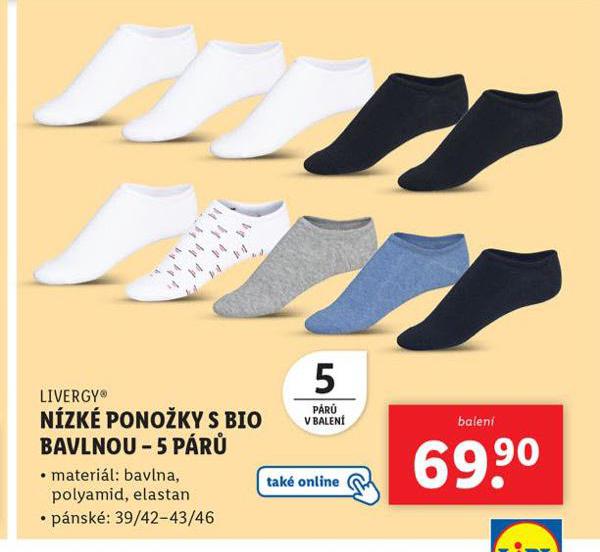 NZK PONOKY S BIO BAVLNOU