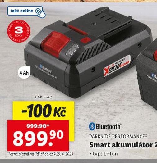 SMART AKUMULTOR 20 V / 4 Ah