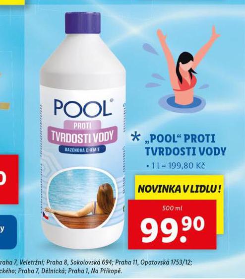 POOL PROTI TVRDOSTI VODY