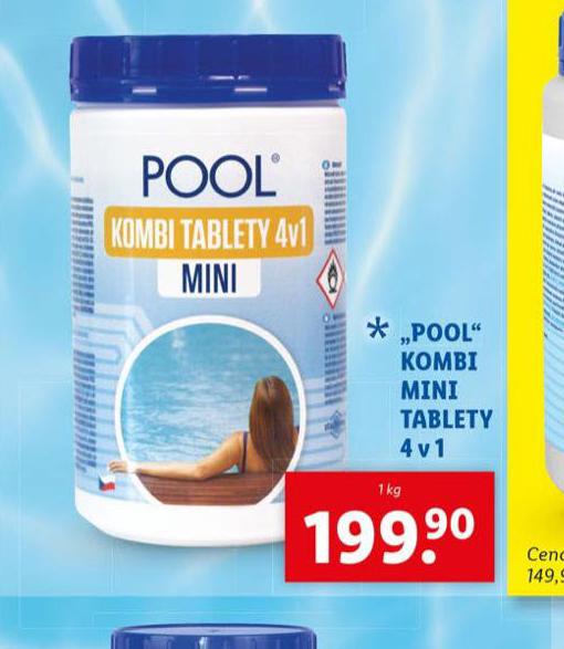POOL KOMBI MINI TABLETY 4v1