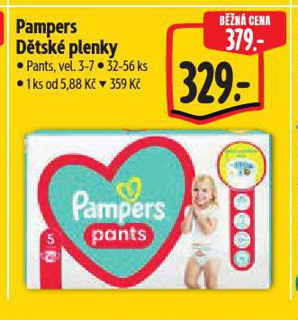 PAMPERS DTSK PLENKY