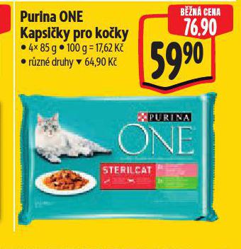 PURINA ONE KAPSIKY PRO KOKY