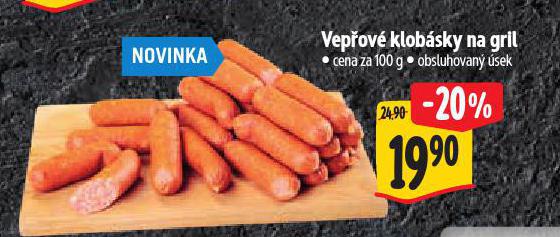 VEPOV KLOBSKY NA GRIL