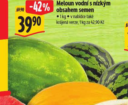 MELOUN VODN