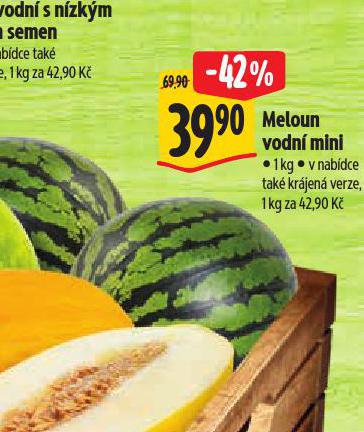 MELOUN VODN MINI