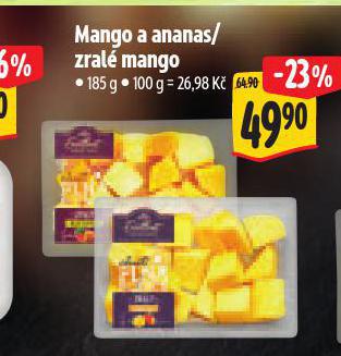 MANGO A ANANAS