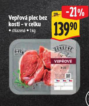 VEPOV PLEC BEZ KOSTI