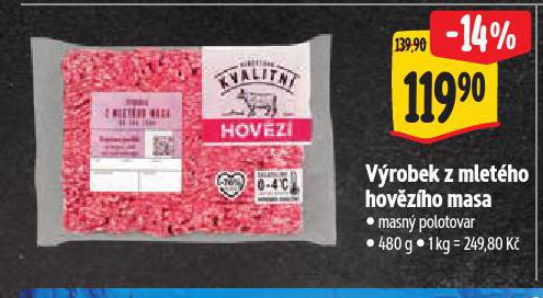 VROBEK Z MLETHO HOVZHO MASA