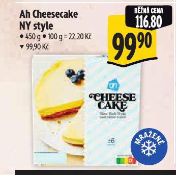 AH CHEESECAKE NY STYLE