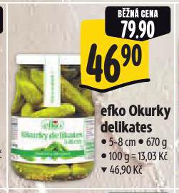 EFKO OKURKY DELIKATES