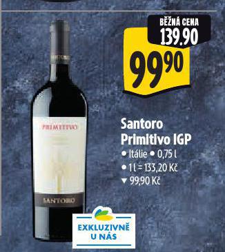 SANTORO PRIMITIVO IGP