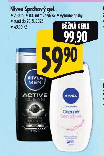 NIVEA SPRCHOV GEL