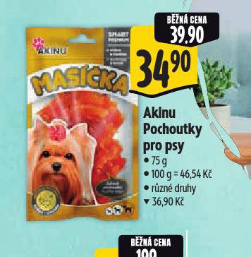 AKINU POCHOUTKY PRO PSY