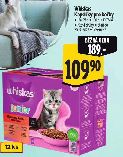 WHISKAS KAPSIKY PRO KOKY