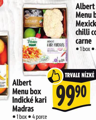 MENU BOX INDICK KARI MADRAS