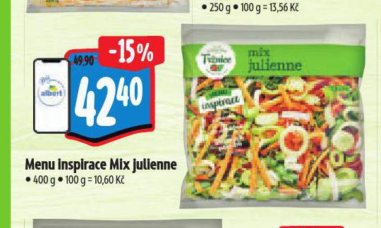 MENU INSPIRACE MIX JULIENNE