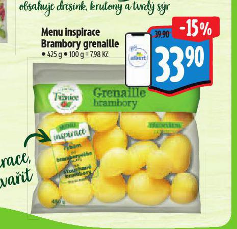 MENU INSPIRACE BRAMBORY GRENAILLE