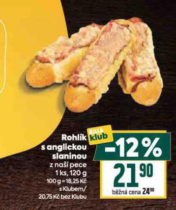 ROHLK S ANGLICKOU SLANINOU