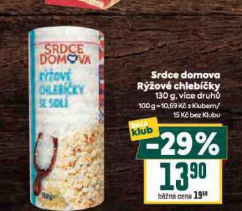 SRDCE DOMOVA RݎOV CHLEBKY