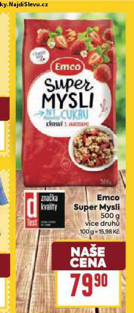 EMCO SUPER MYSLI