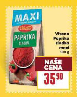 VITANA PAPRIKA SLADK
