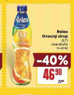 RELAX OVOCN SIRUP