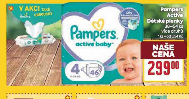 PAMPERS DTSK PLENKY