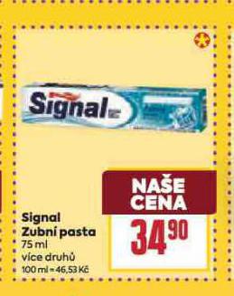 SIGNAL ZUBN PASTA