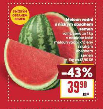 MELOUN VODN