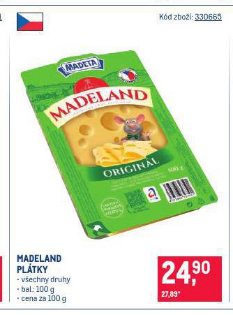 MADELAND SR