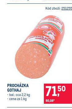 PROCHZKA GOTHAJ