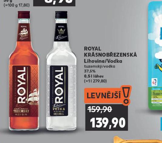 KRSNOBEDZENSK TUZEMSK, VODKA ROYAL