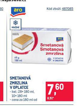SMETANOV ZMRZLINA V OPLATCE