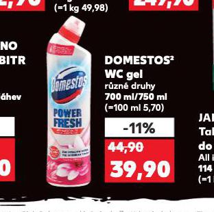 DOMESTOS WC GEL