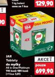 JAR TABLETY DO MYČKY