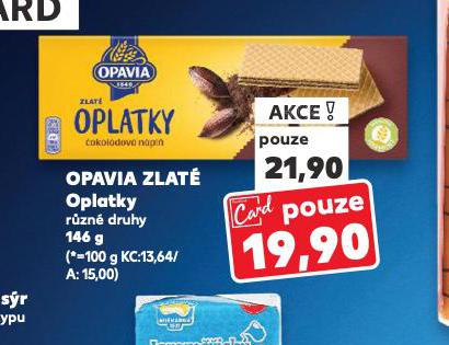 OPAVIA ZLAT OPLATKY