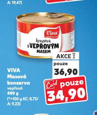 VIVA MASOV KONZERVA