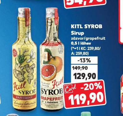KITL SYROB SIRUP