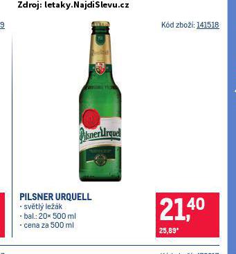 PIVO PILSNER URQUELL