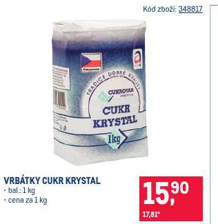 VRBTKY CUKR KRYSTAL