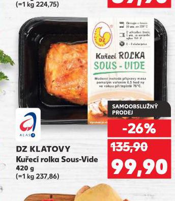 KUEC ROLKA SOUS VIDE