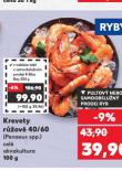 KREVETY RŮŽOVÉ 40/60