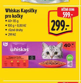 WHISKAS KAPSIKY PRO KOKY